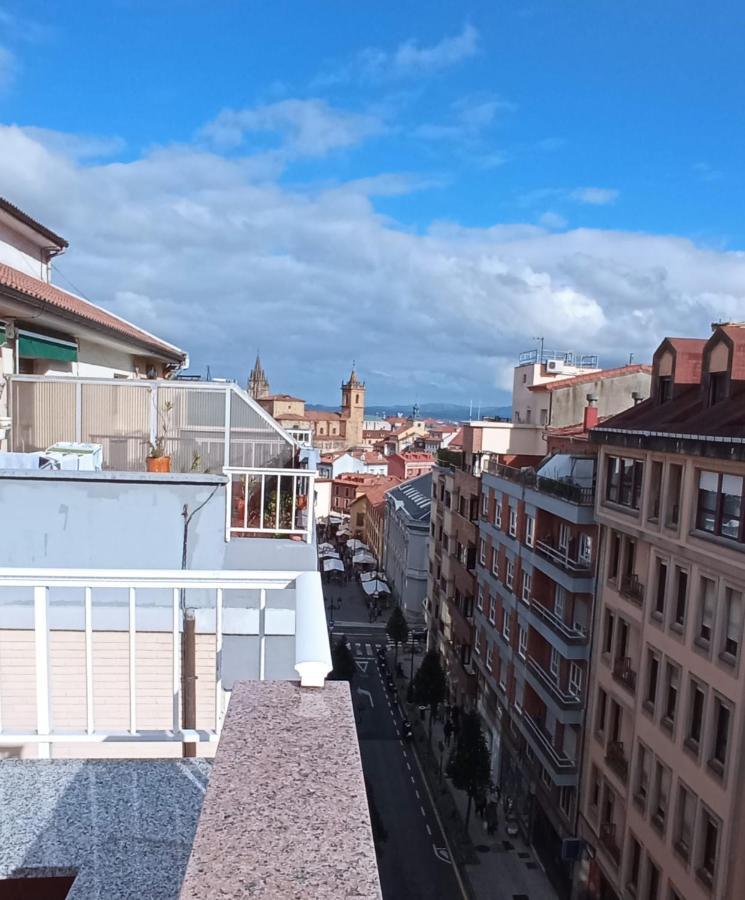 Atico Quintana II - Con Terraza, En El Centro Con Wifi Y Garaje Oviedo Exterior foto